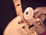 bobbin lead spinning wheel